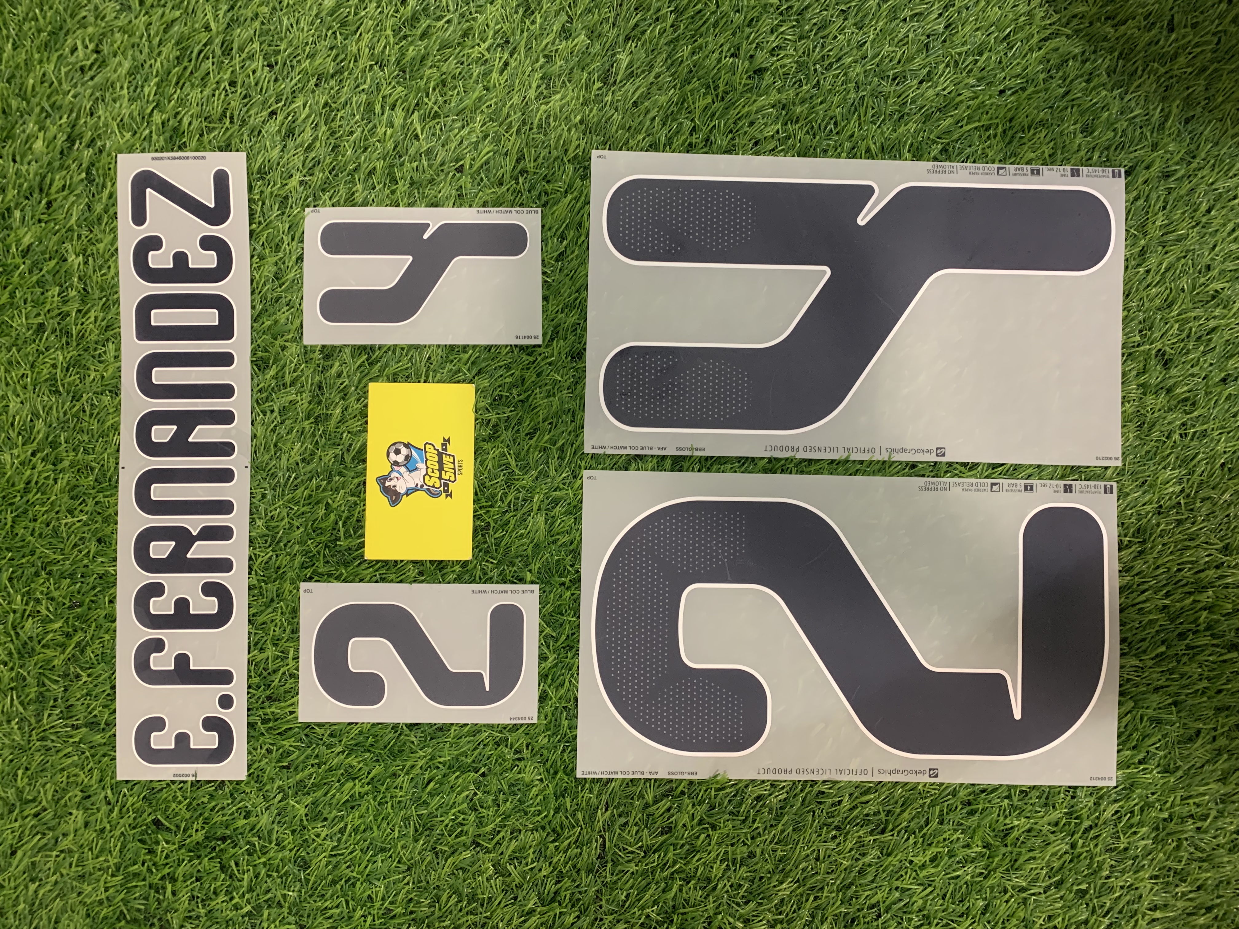 2026世界盃 阿根廷 主場 印字 24 E. Fernandez