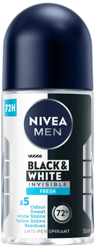 NIVEA FOR MEN Deodorant  Roll On 50ml Fresh