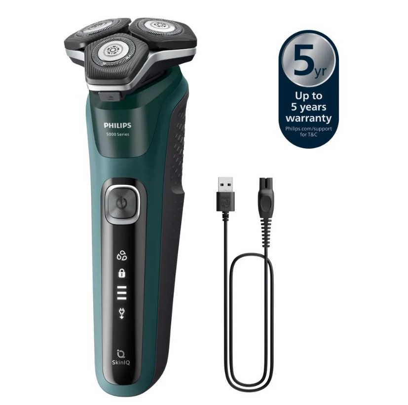 香港行貨 Philips 飛利浦 Shaver 系列 5000 乾濕兩用電鬚刨 S5884/38