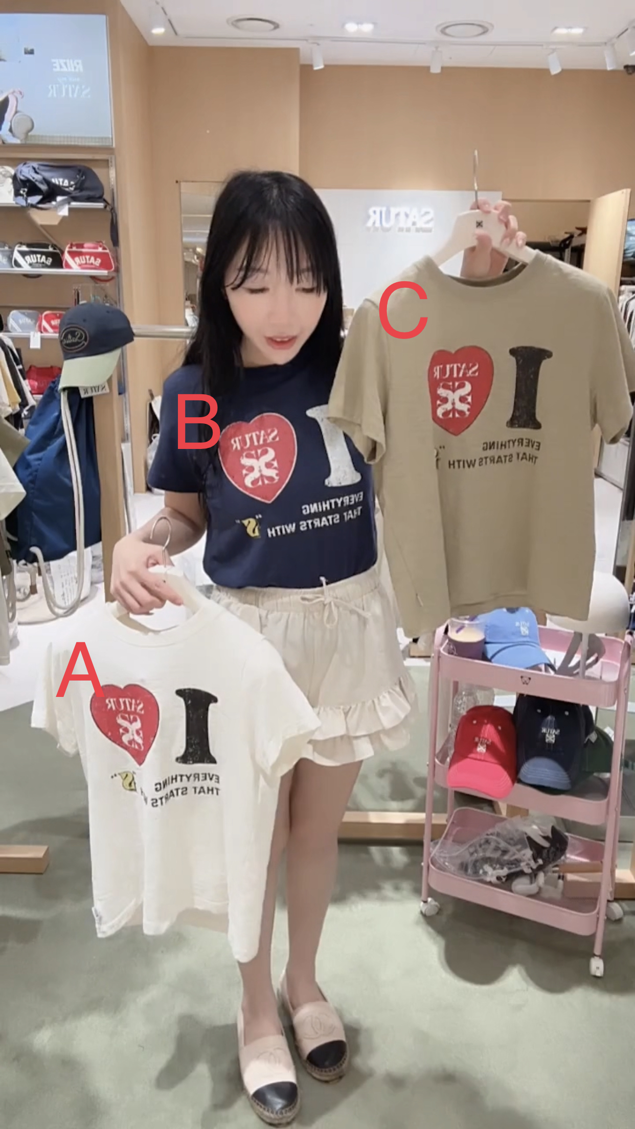 韓國人氣品牌Satur#ff3657