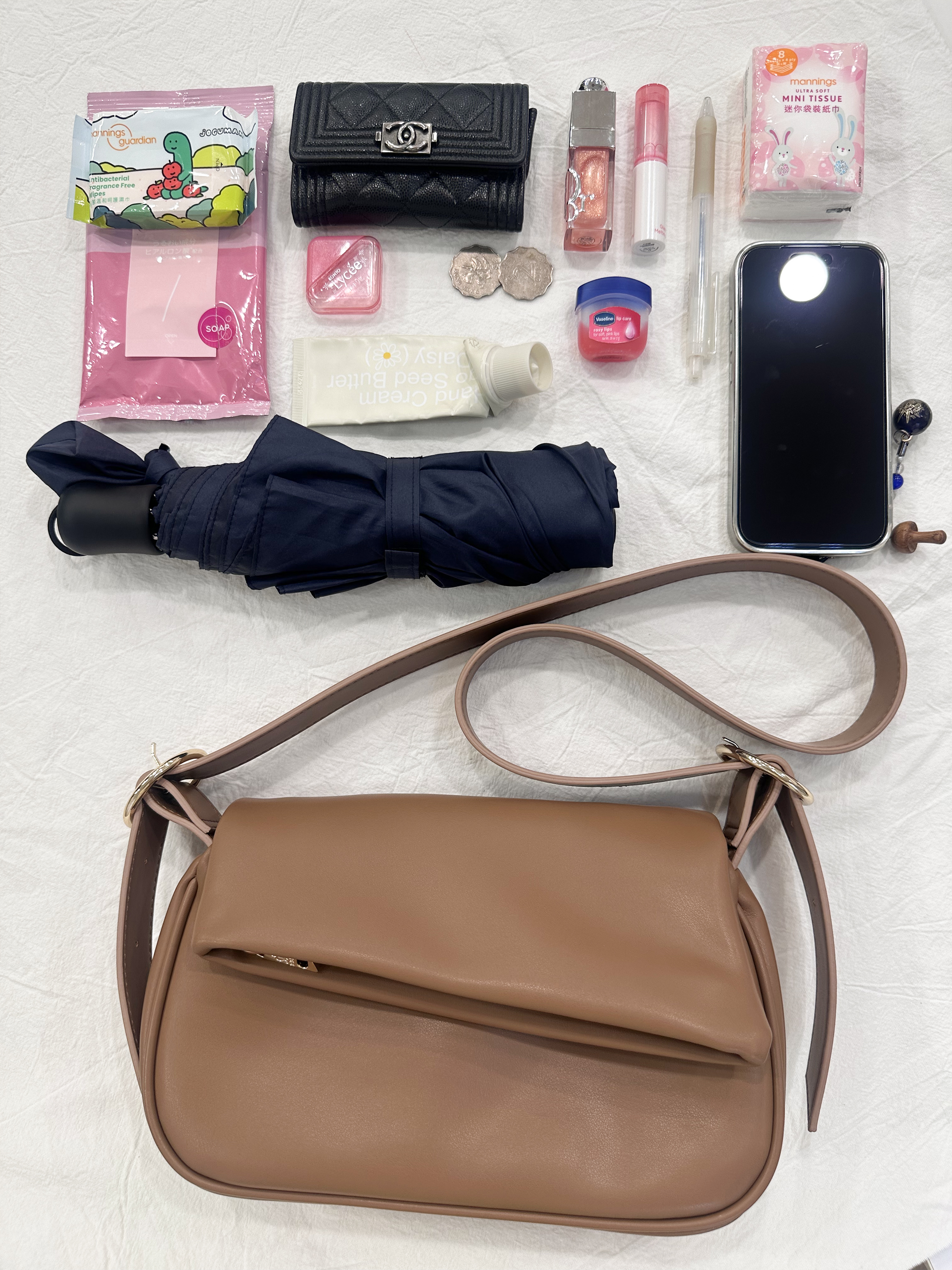 ＜港版STAND OIL．正宗香港製造包包＞ Sydney 2 ways 空姐包 (內付2種長度可調較式揹帶)