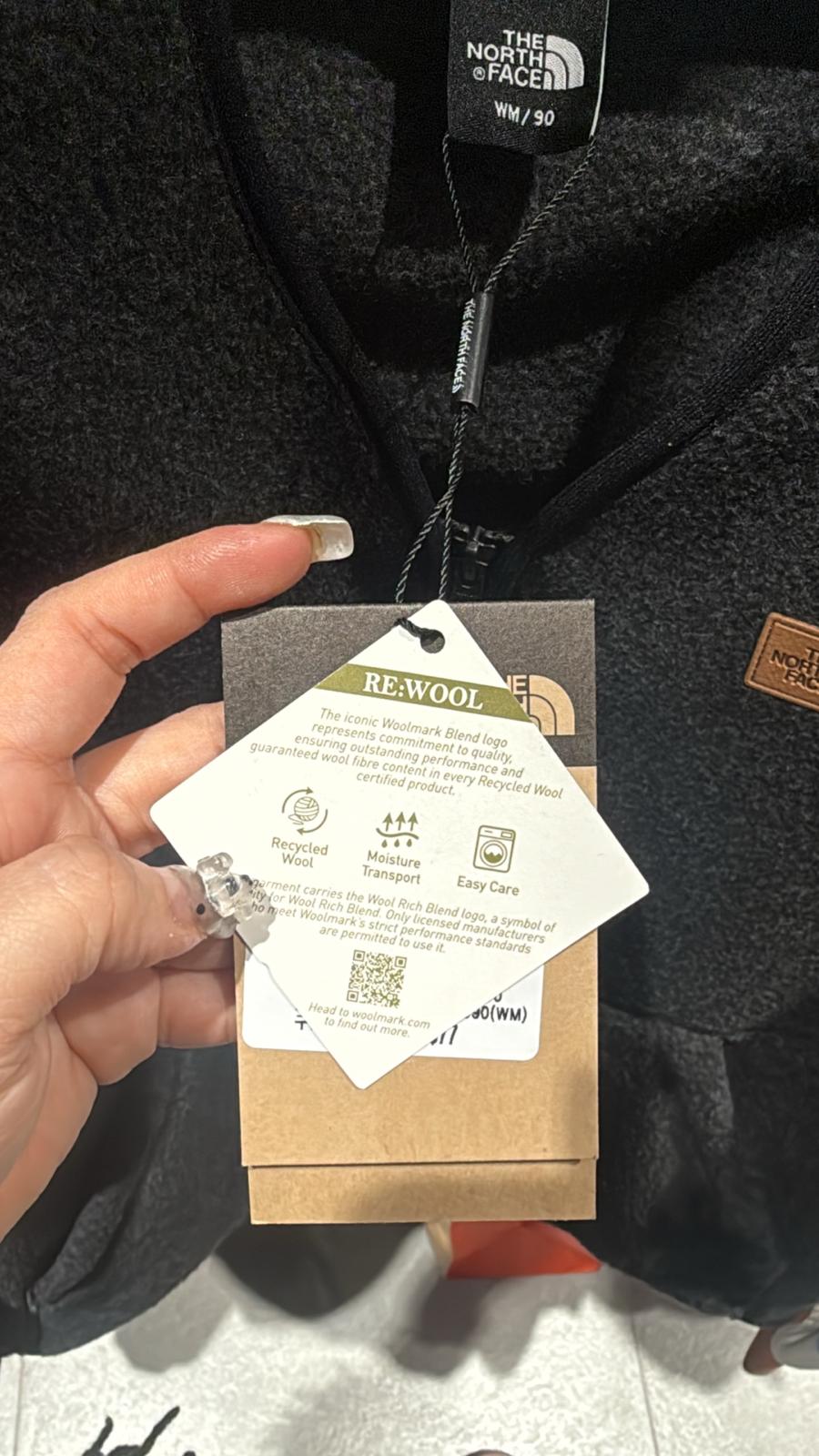 The north face 含羊毛絨毛背心外套 連線優惠價 Size Xs -XXL