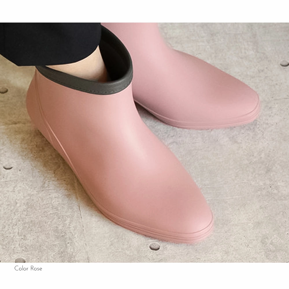 日本製 ASAHI 朝日女士時尚雨鞋 (23 - 25cm) — 吸濕速乾不悶熱