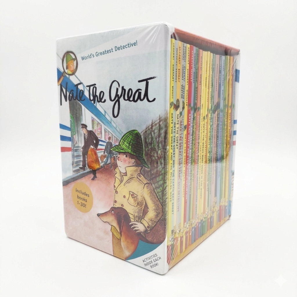 Nate the Great  30 books  小偵探內特30冊盒裝   B158