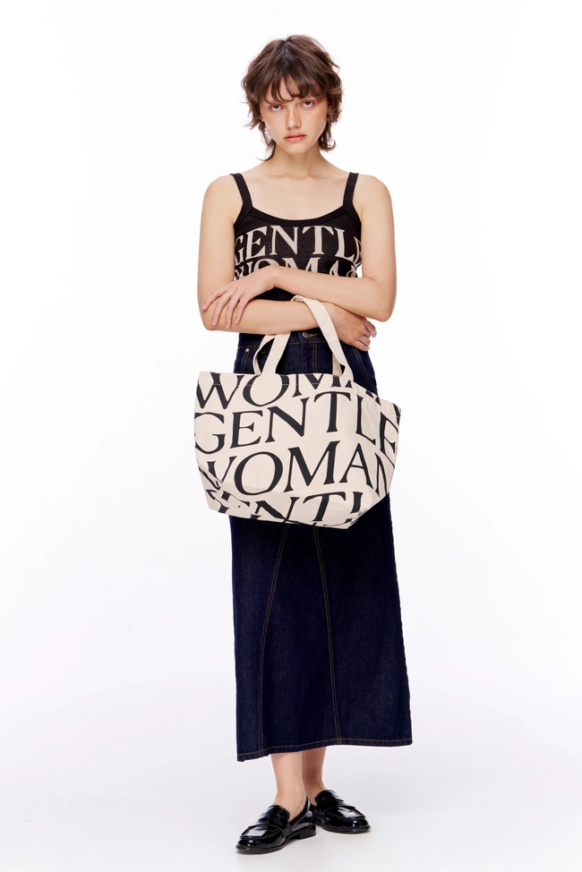 🇹🇭GENTLEWOMAN - 不規則logo款tote bag代購