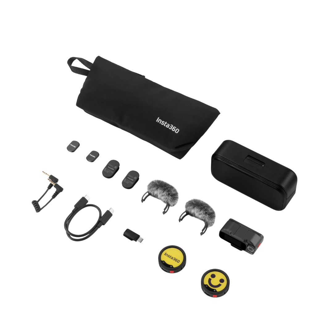Insta360 Mic Pro 2 發射器 + 1 接收器 無線收音咪 香港行貨