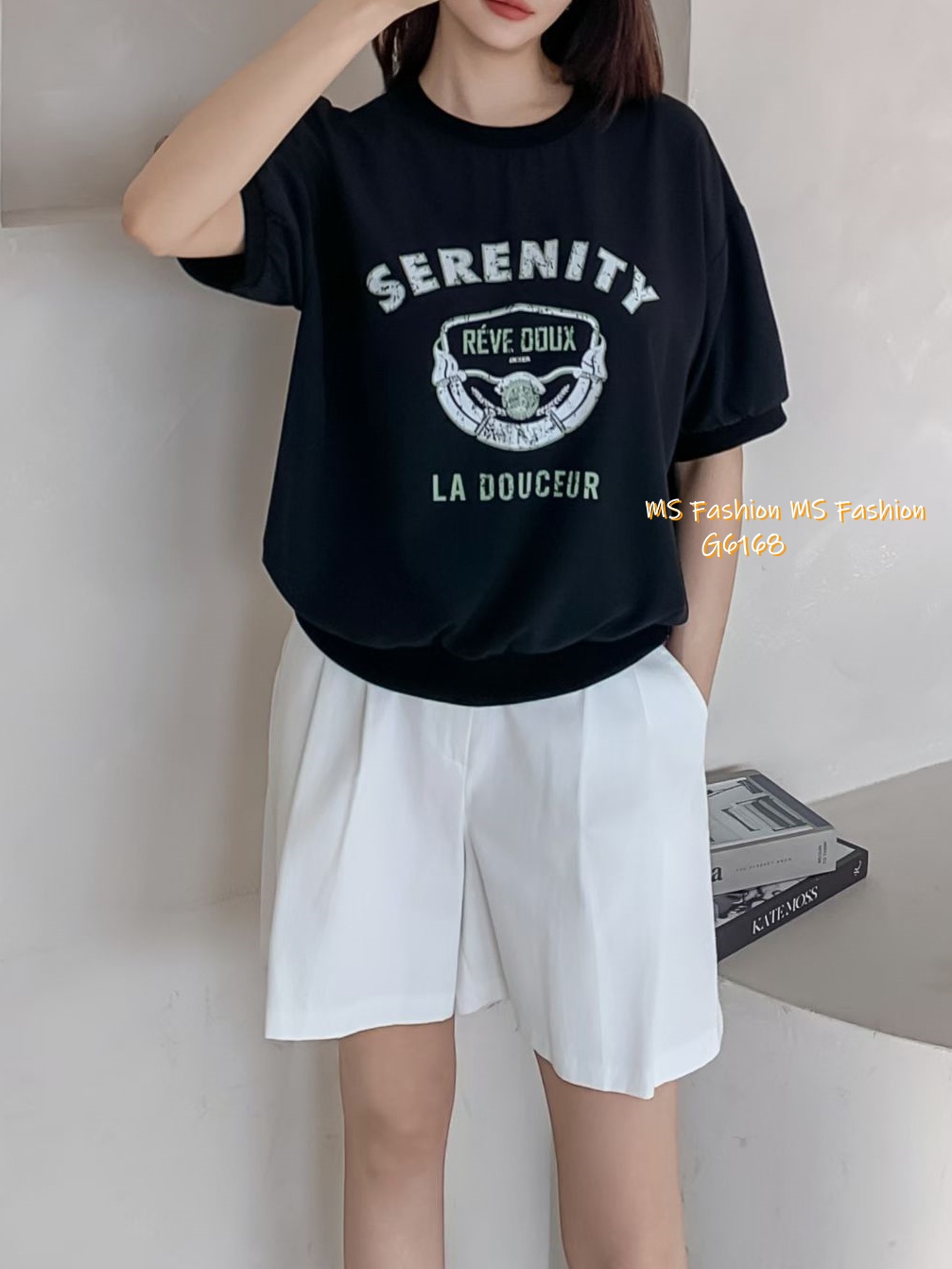 G6168 韓國🇰🇷拼邊字母top