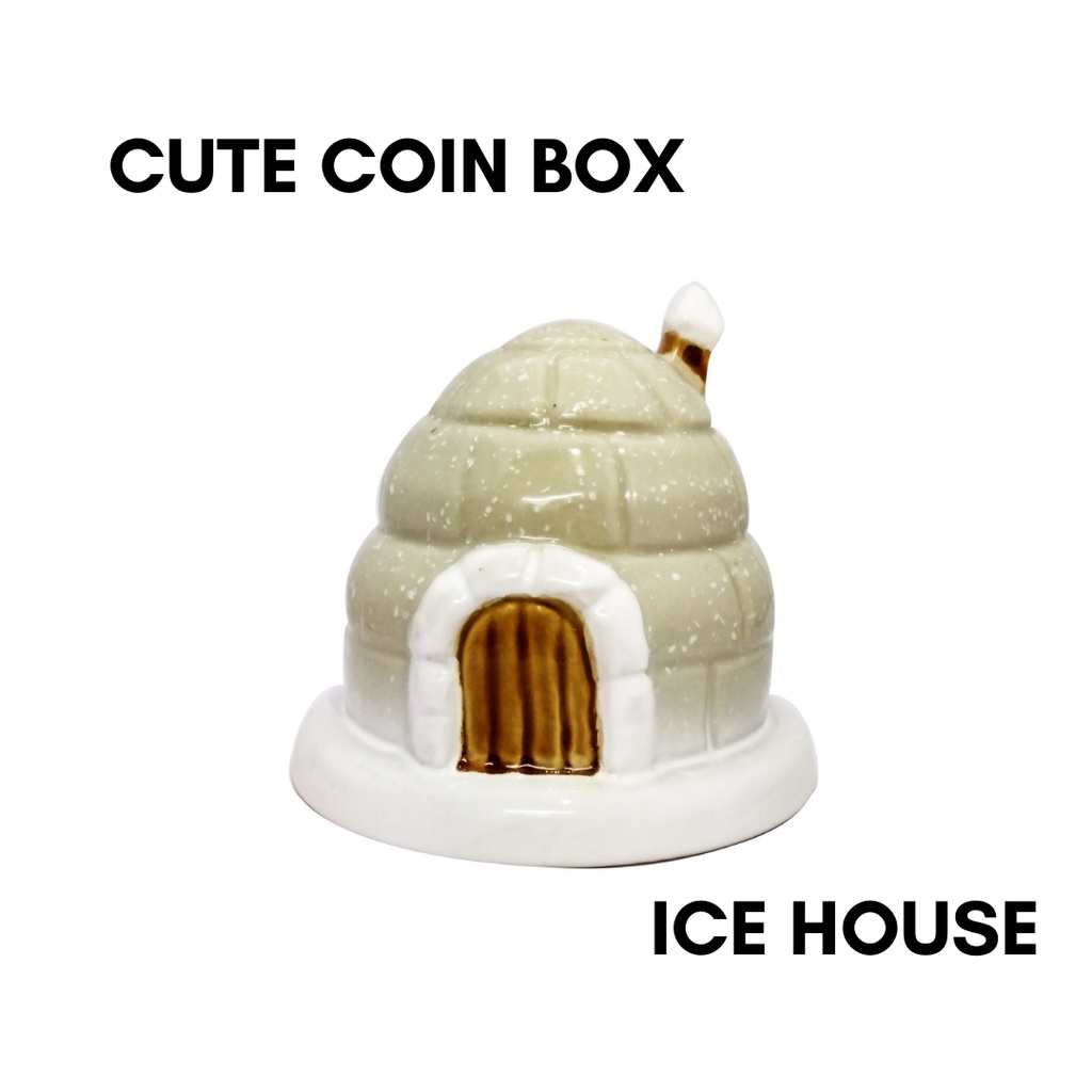 Claytan Coin Box - Cute House