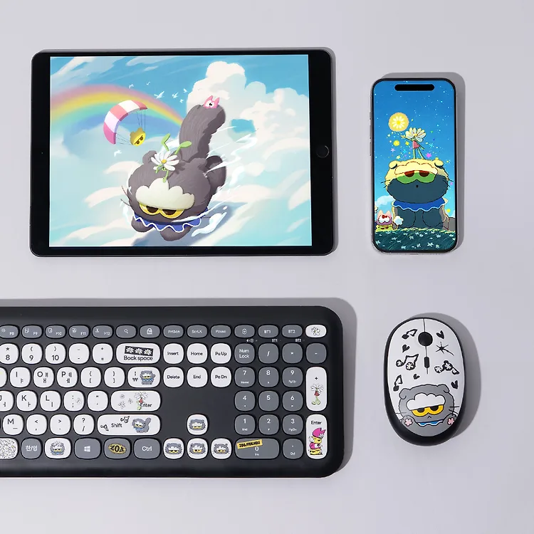 [ZO&FRIENDS] Multi Pairing Wireless Mouse