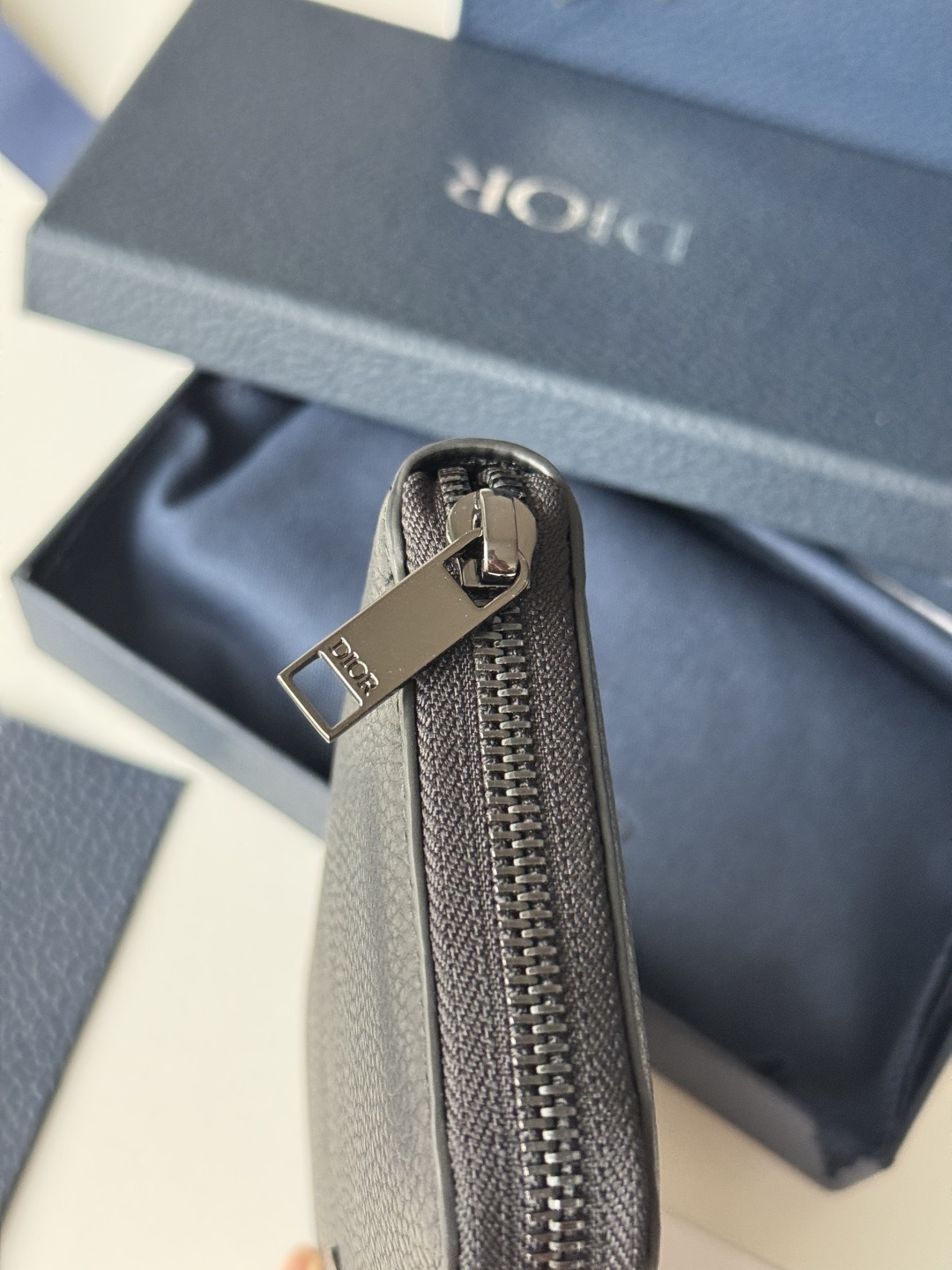 【原單】DIOR CD Icon Long Zipped Wallet 長型拉鏈銀包