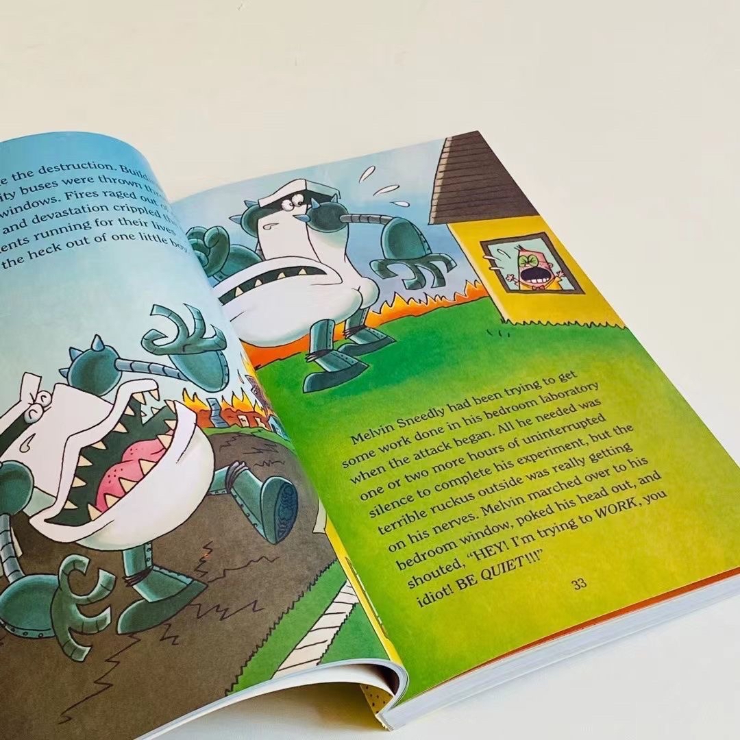 Captain Underpants Color Collection 14 Books 內褲超人彩繪 點讀版