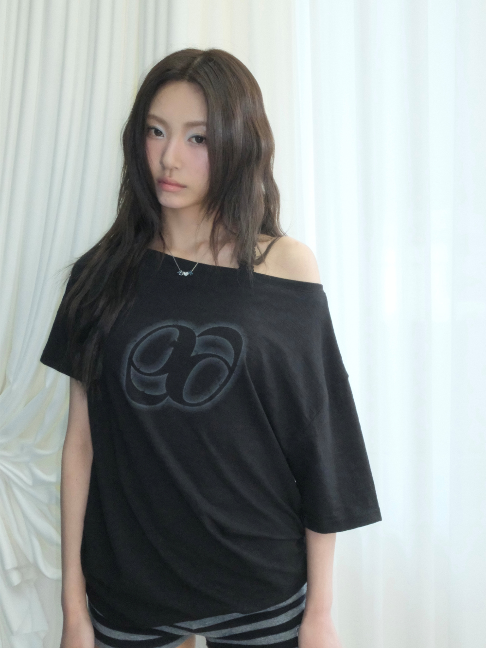 品牌代購 - ason) KIKI BOXY SHIRRING TEE
