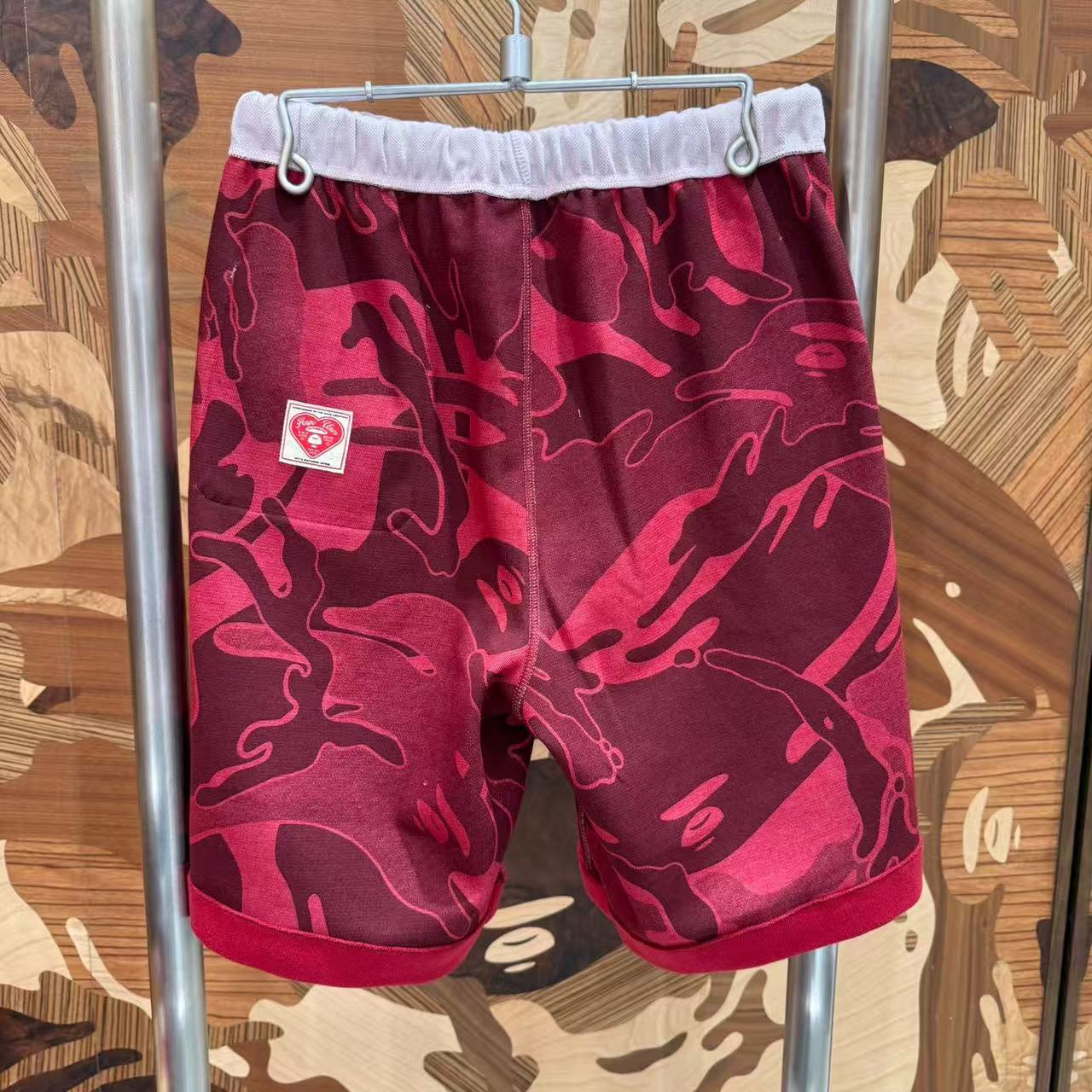 AAPE Moonface sweat shorts (C698)