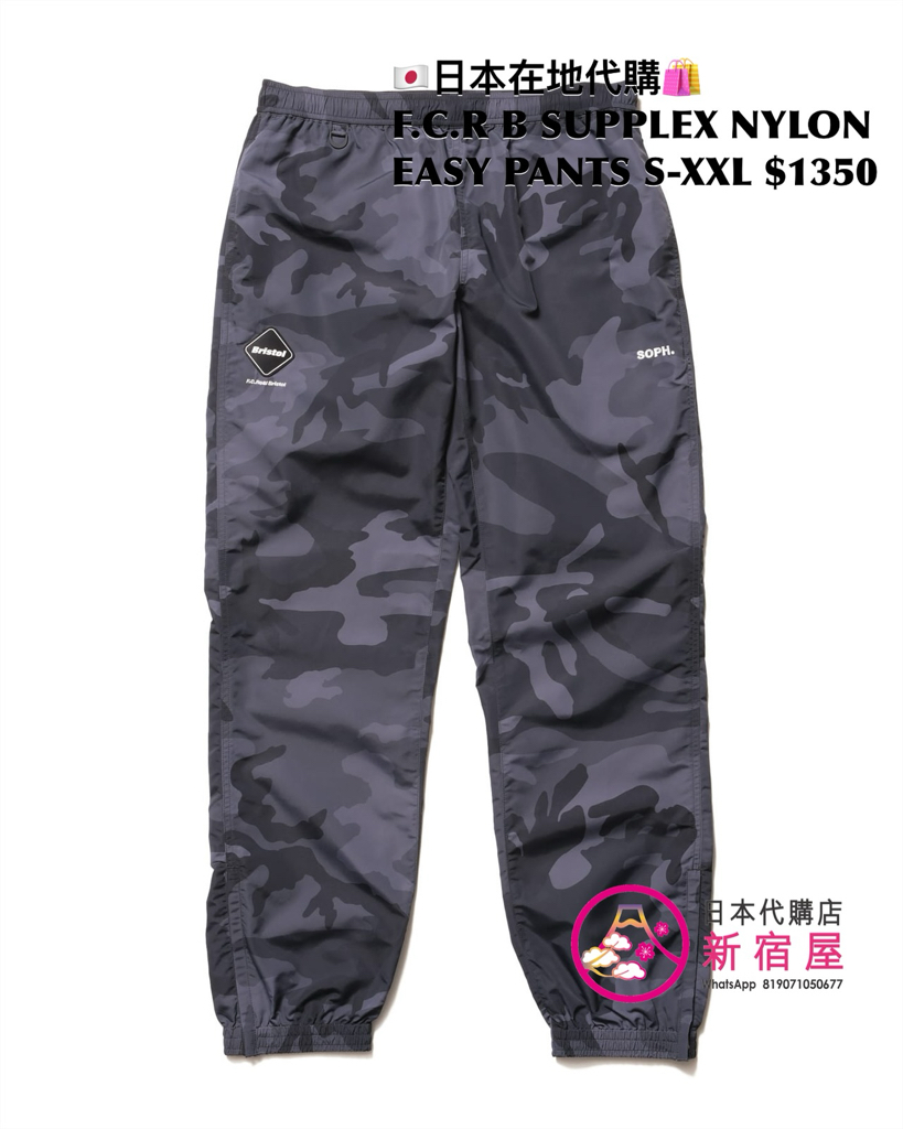 F.C.REAL BRISTOL SUPPLEX NYLON COACH JACKET/ HOODED BLOUSON/ EASY PANTS/ CAP