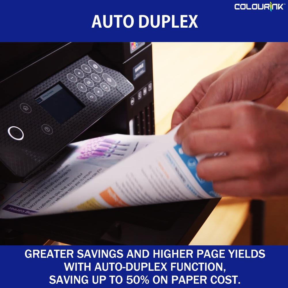 Epson EcoTank L6290 A4 Wi-Fi Duplex All in One Print Scan Copy Fax Refill Ink Tank Printer with ADF Scanner