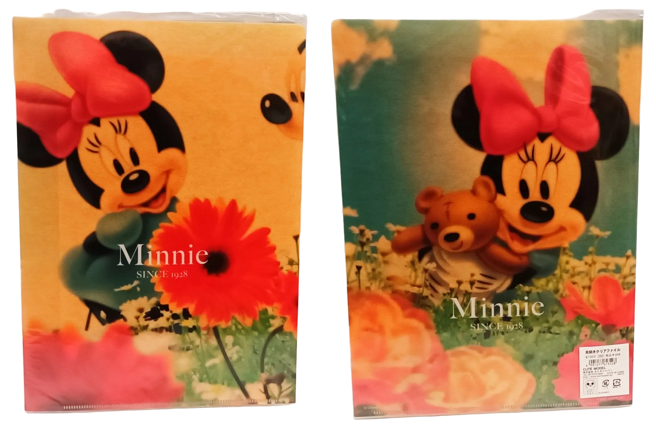 Minnie Mouse A4雙開文件夾 (61352-8)