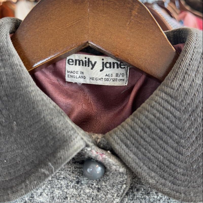 1960s Emily Jane Harris Tweed Made in England little girl’s coat (MT2065 )