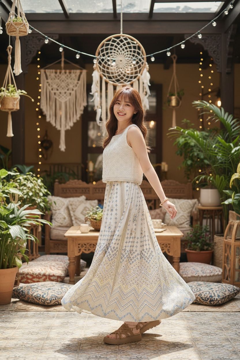 2171 Creamy White Mermaid Skirt 37"