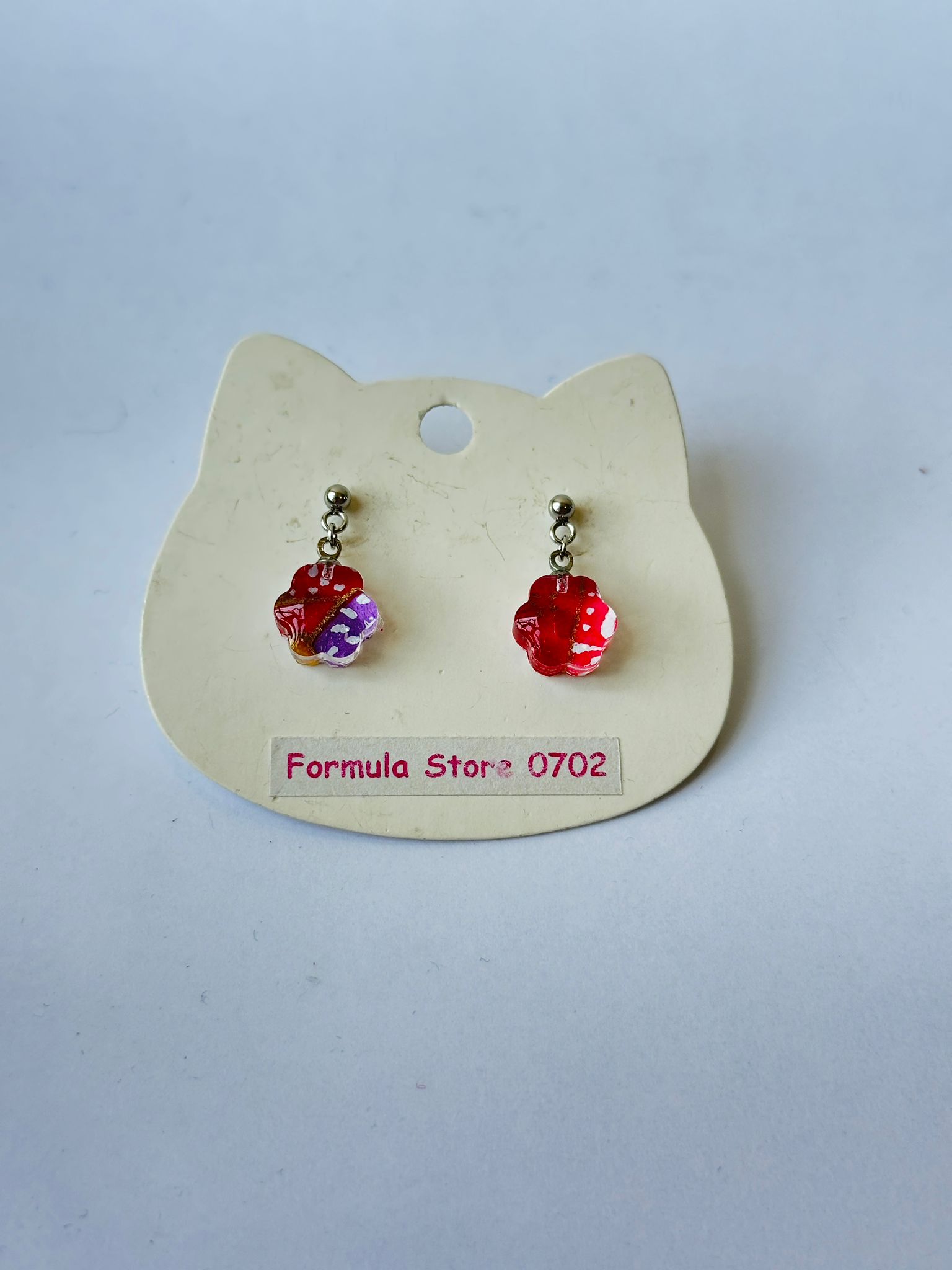 可愛花朵耳環 - Formula Store 0702