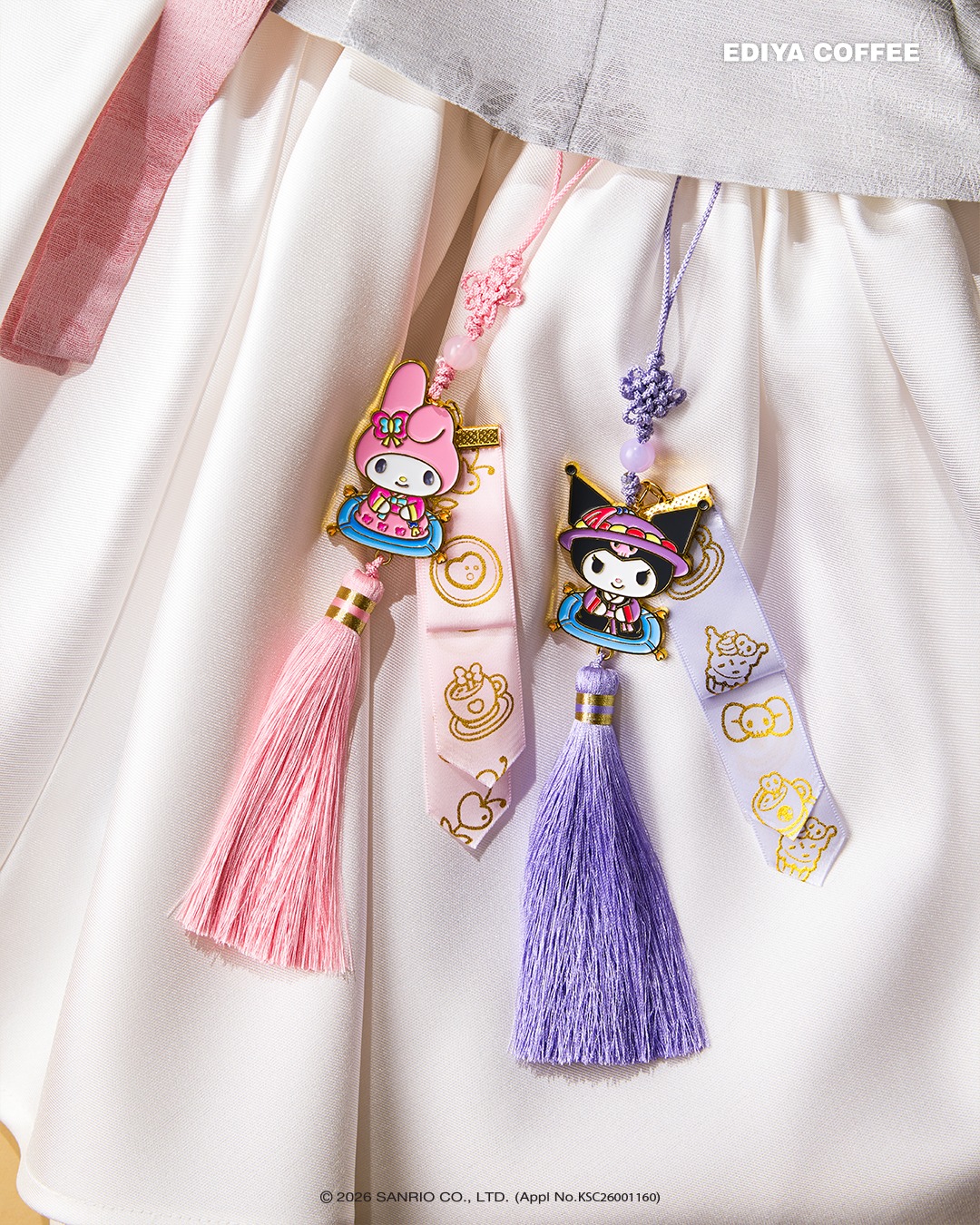 Sanrio - 韓國 Ediya Coffee x Sanrio 韓國傳統系列