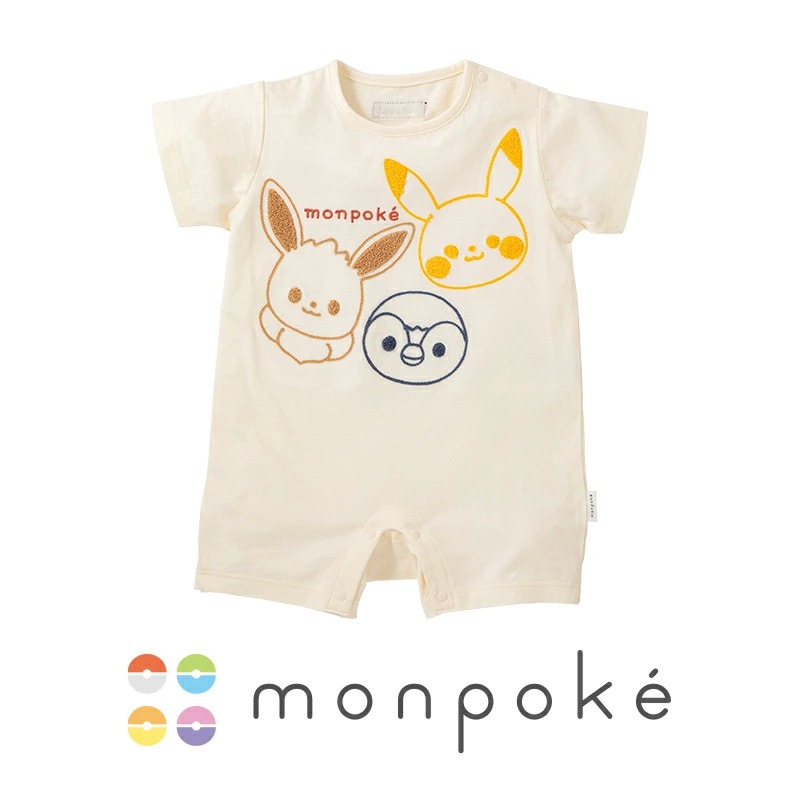 Monpoke 嬰兒比卡超人物衣 one size 70-80cm