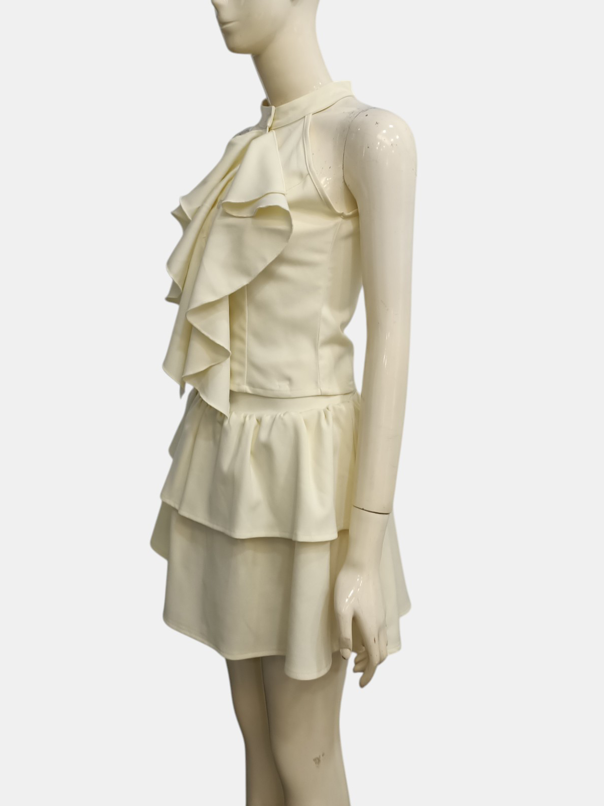 Muse Halter Ruffle Set M222