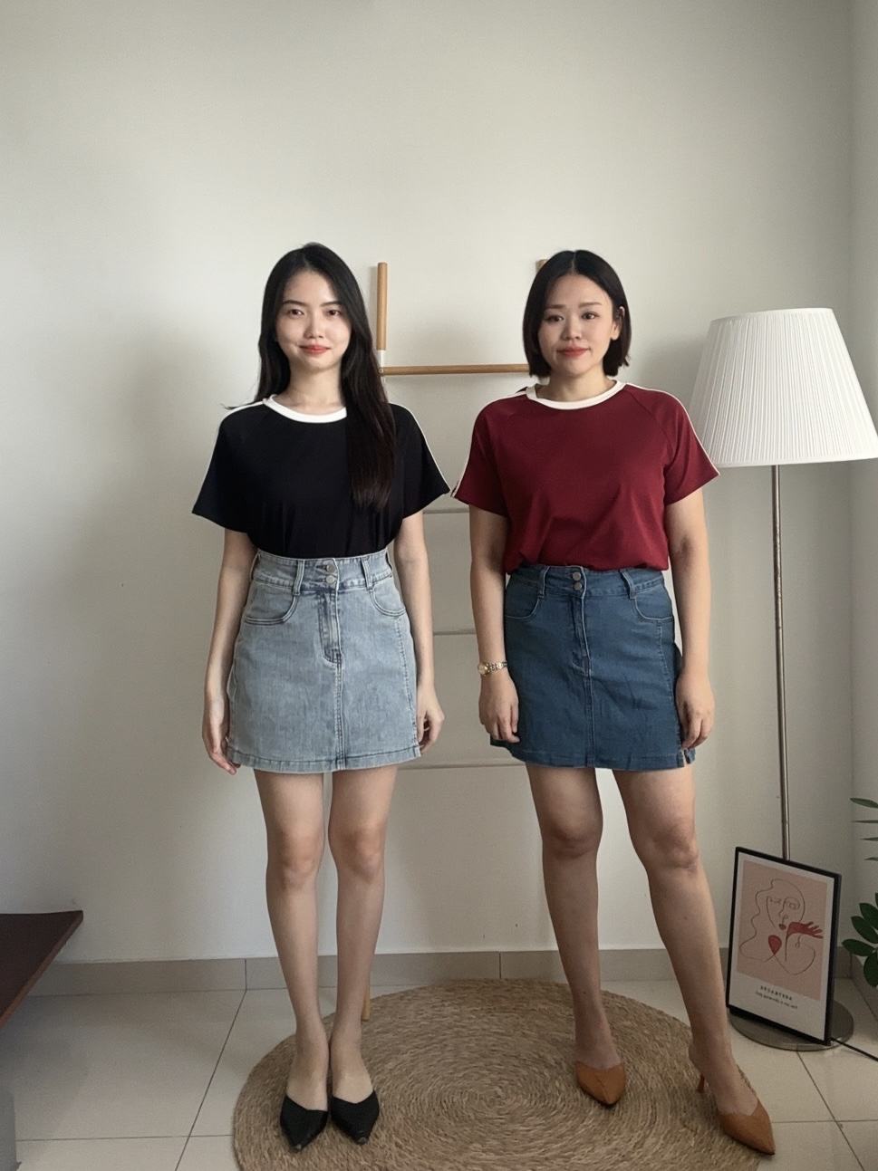 S1899 Denim Short Skirt - 3 Colors 