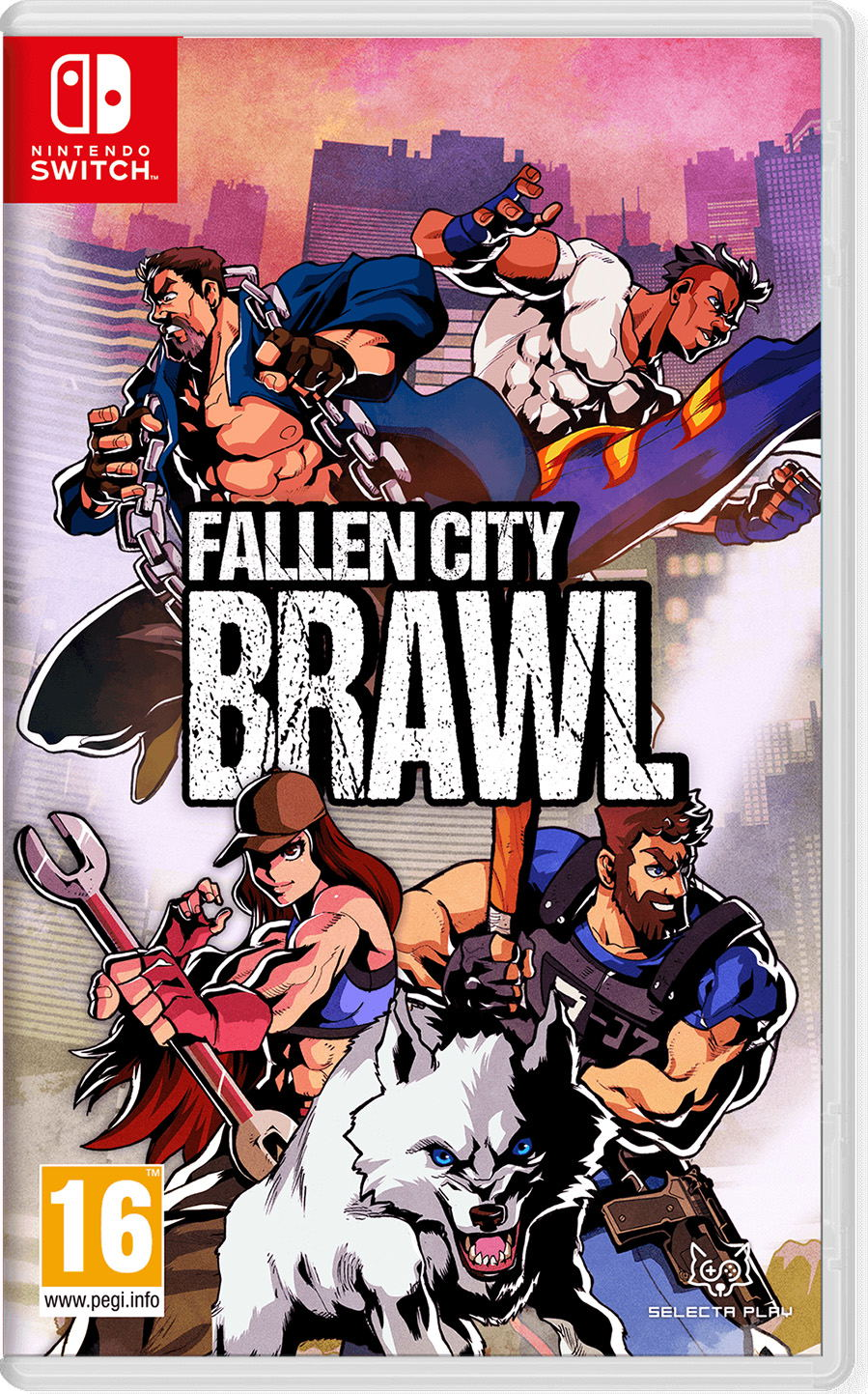 【預售 25/9】NS 墜城亂斗 Fallen City Brawl 英文 (英文封面)  PO1051