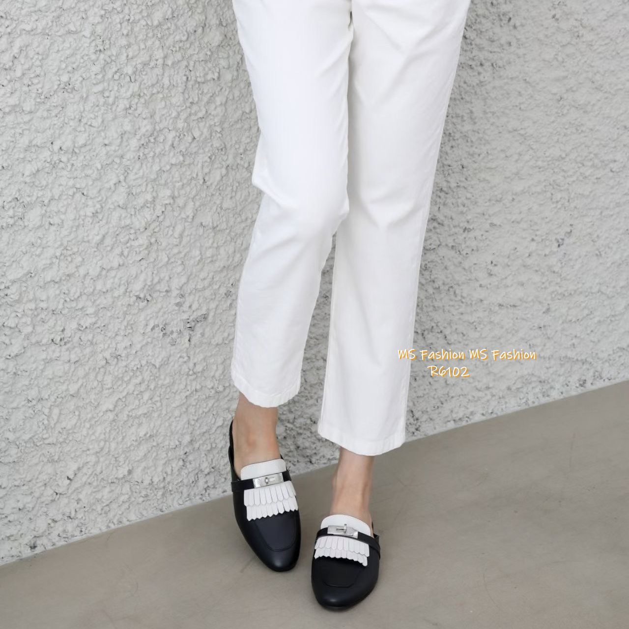 R6102 韓國🇰🇷真皮soso後拖