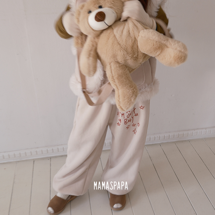 MMSPP | warm pants(Cream M100-110)