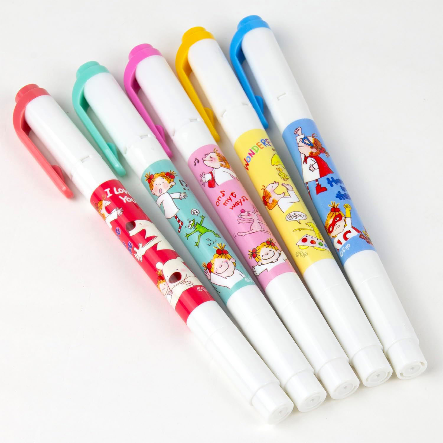 現貨｜COCO and Wondrous Gang 日本製 Zebra MILDLINER 柔和淡色 雙頭 螢光筆 5色套裝 (RYZ-1157)