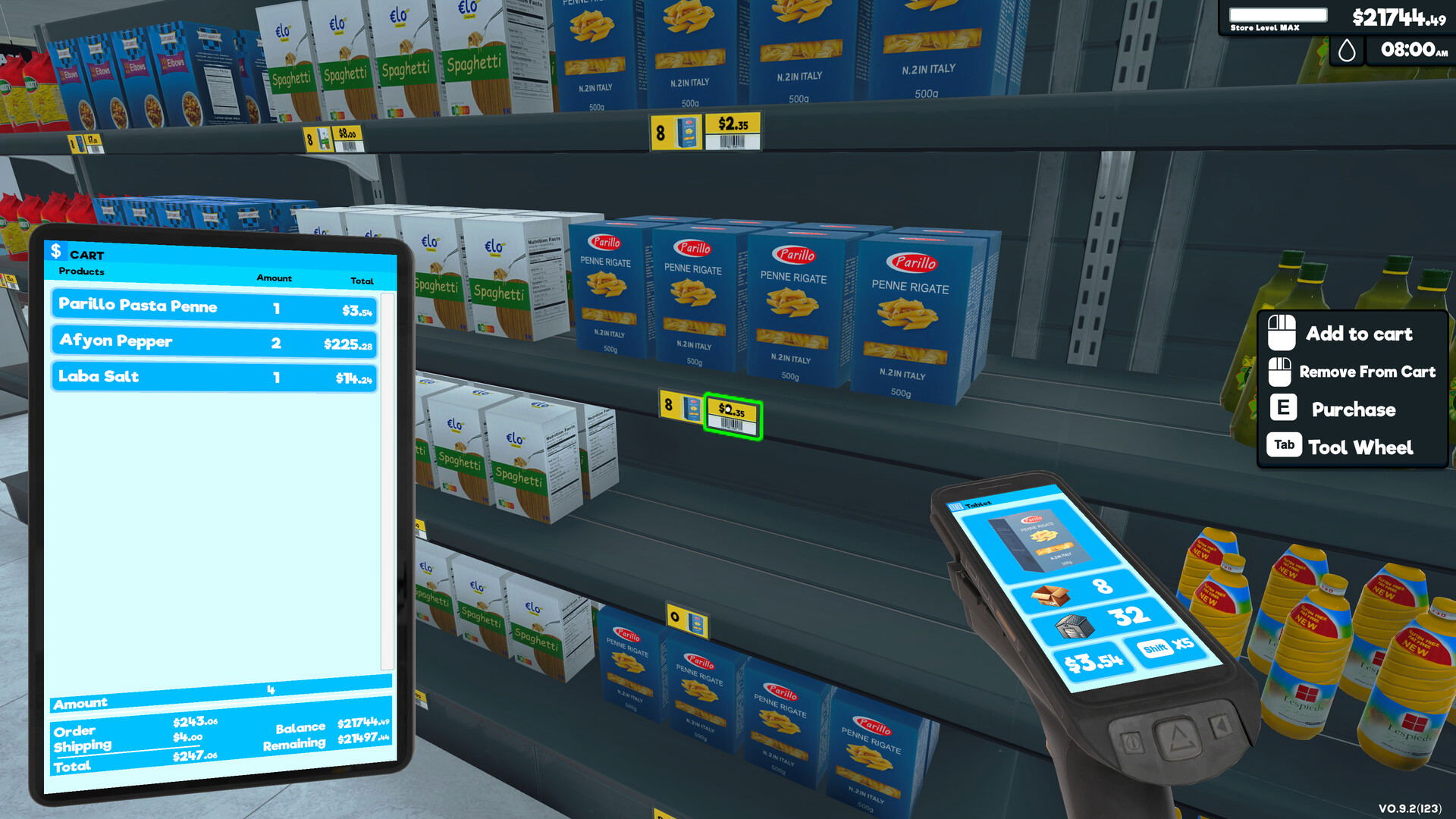 【預售 31/12】SW2 超市模擬器 Supermarket Simulator 英文  (英文封面) PO1106