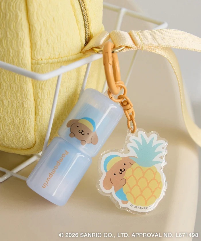  🎀【預訂】ROPE' PICNIC x Sanrio 曬黑造型潤唇膏，附鏡子掛件 - Kitty