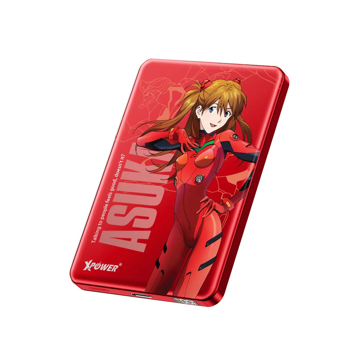 XPOWER EVA新世紀福音戰士 3合1 10000mAh超薄數顯無線充電器(M10K)