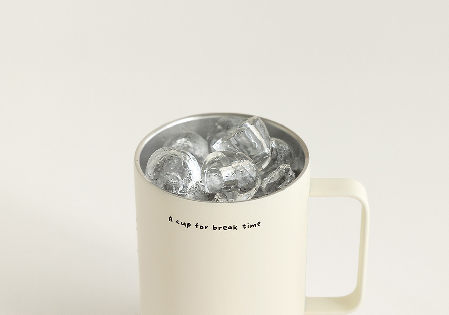 春植 方形手柄 保溫 馬克杯 (560ml)