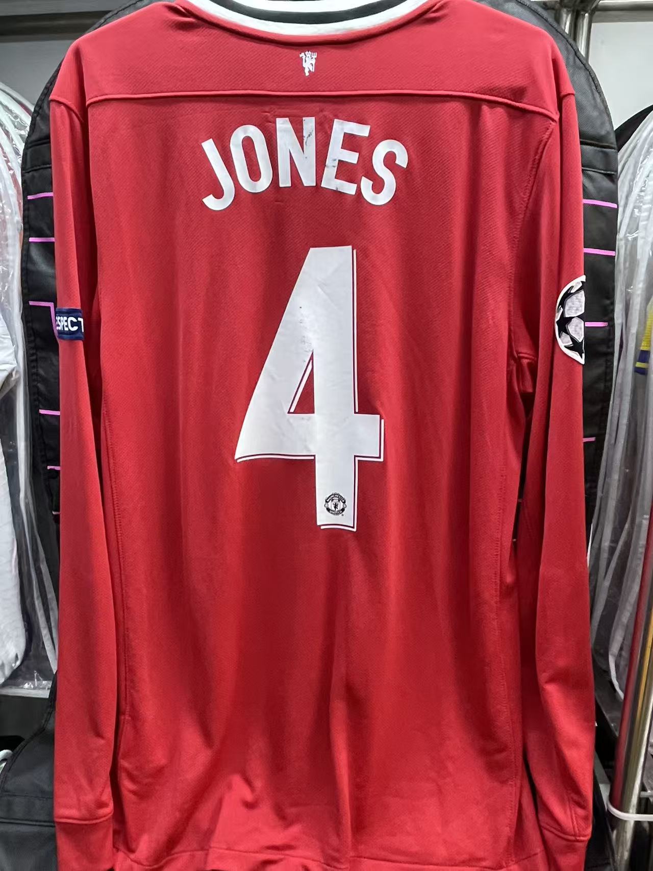 2011-12 Manchester United Home Long Sleeve Size L 