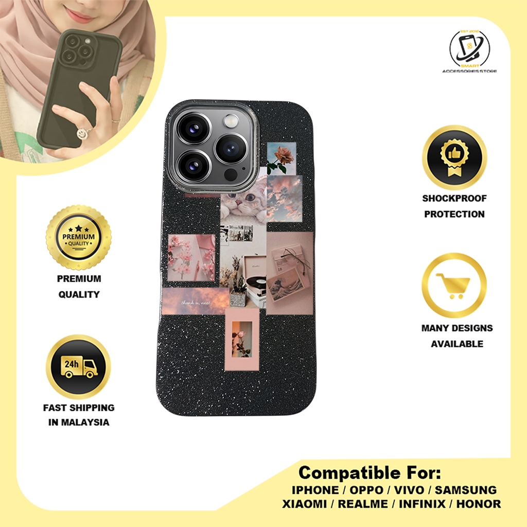 BLING CASE PHONE FOR IPHONE - DESIGN CAT B