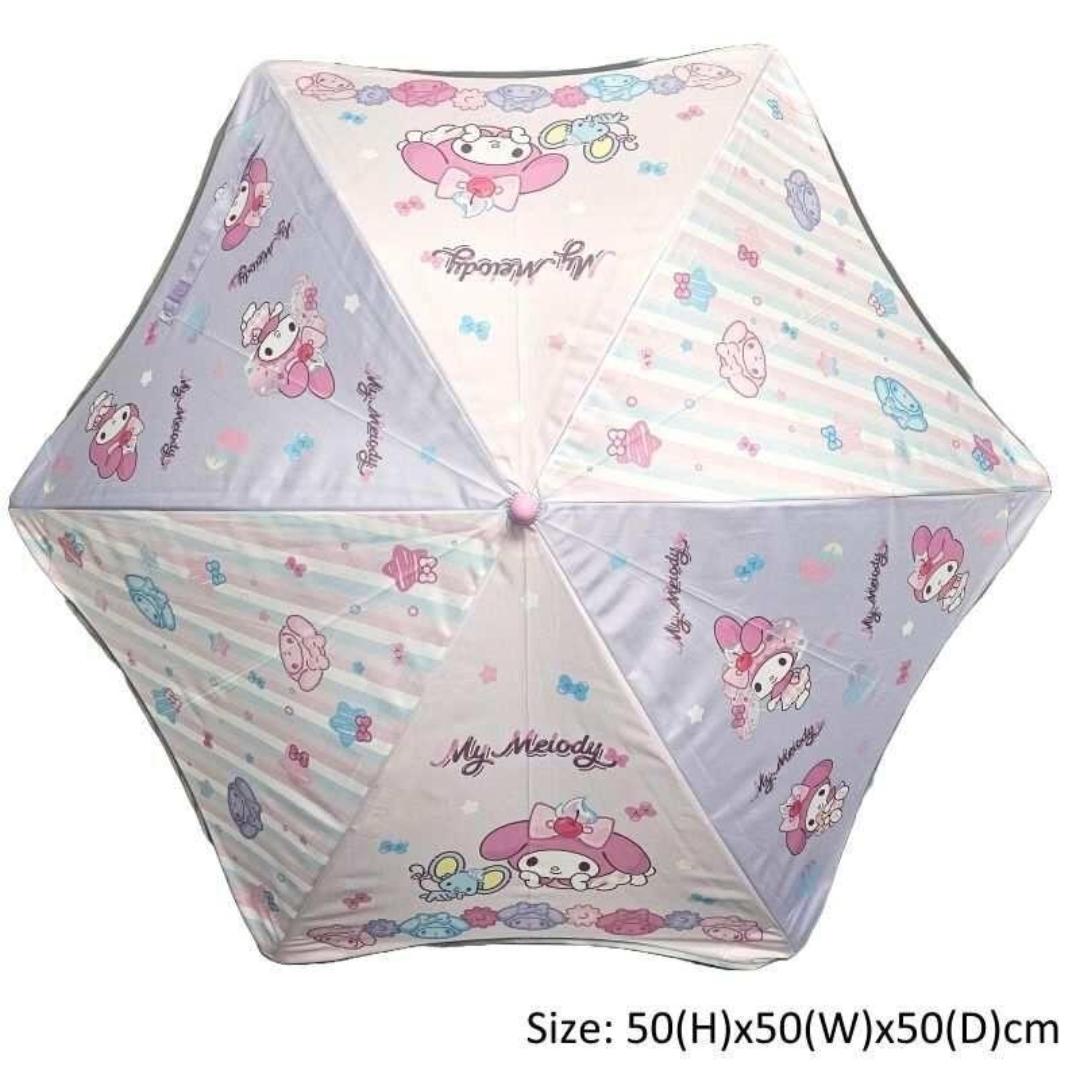 2026🆕Sanrio 50cm 小童直遮 | 晴雨兼用 UV 防護☂️