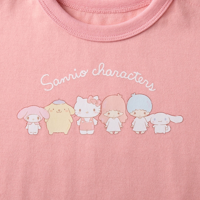 🇯🇵預訂 日本直送🇯🇵Sanrio兩色人物印花拼布格紋長袖上衣