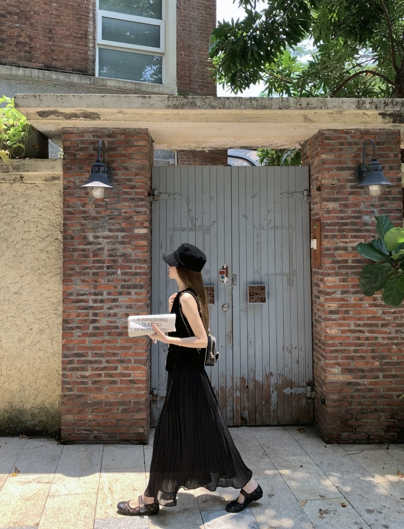 SK230韩系半身长裙