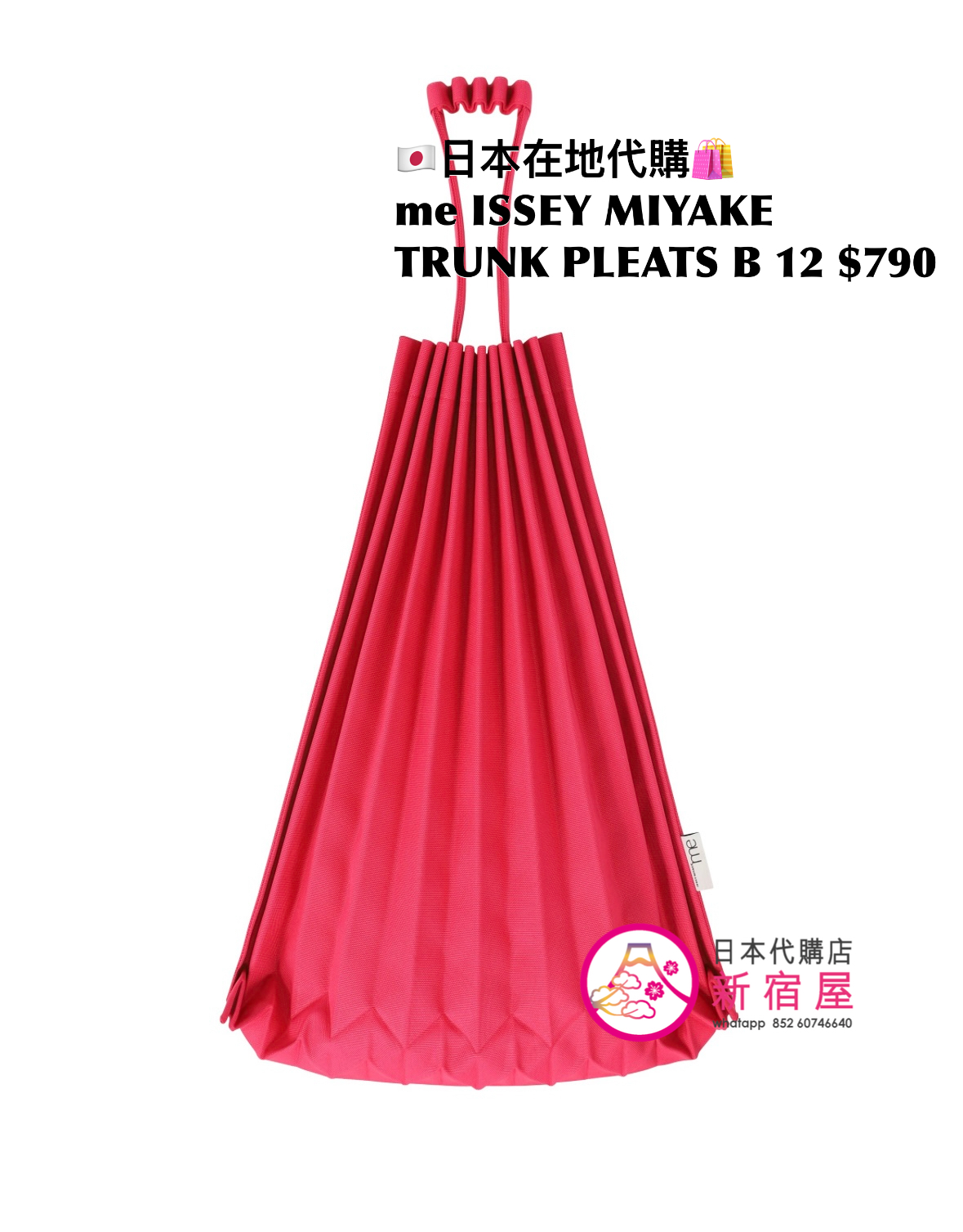 me ISSEY MIYAKE TRUNK PLEATS BAG 12