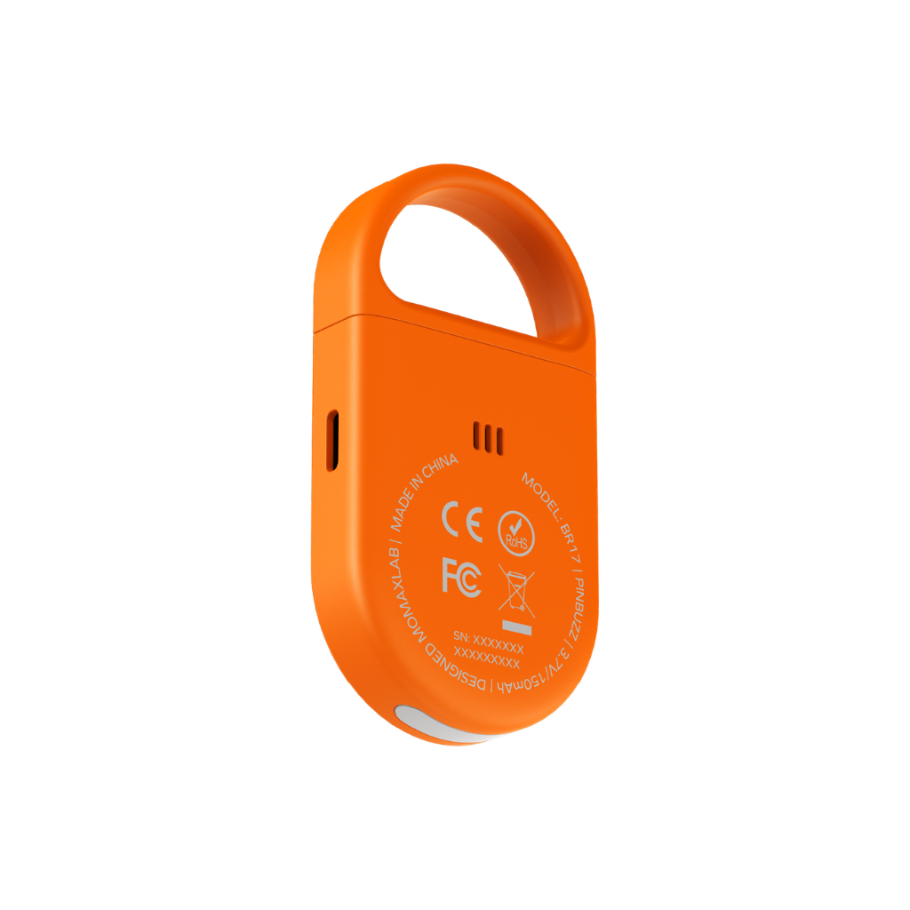 Momax PinBuzz 可充電防盜個人警報器 Find My 全球定位器 BR17 香港行貨