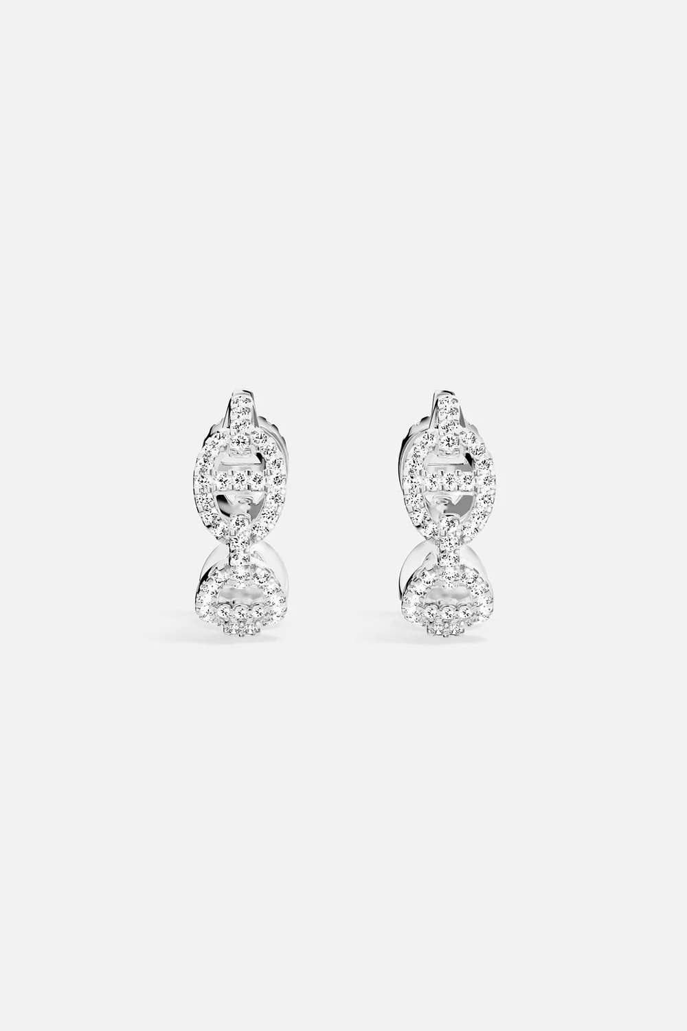 APM MOACO Yacht Club 圈形耳環 Maille Marine Hoops (#WE15707OX)
