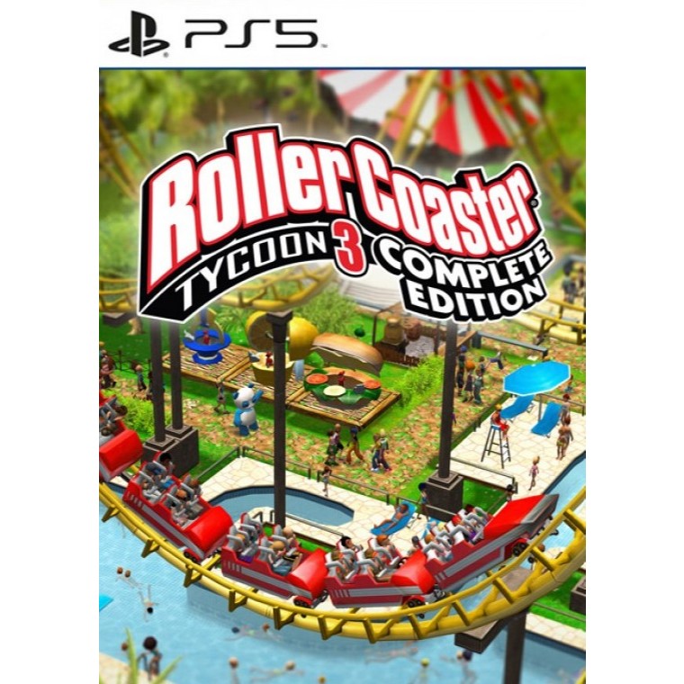 (🔥NEW RELEASE🔥) RollerCoaster Tycoon 3 Complete Edition (PS5) Digital Download