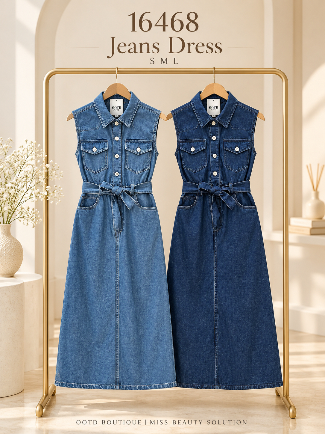 16468 Premium Jeans Dress