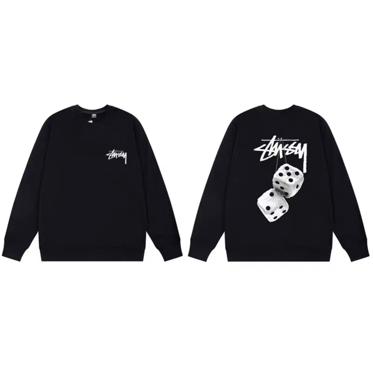 Stussy Fuzzy Dice 圓領衛衣| Sweetie Office