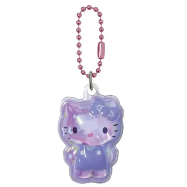 Sanrio 滴膠迷你掛件 Hello Kitty 紫色
