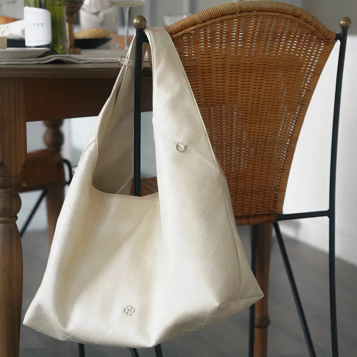 [HEEARI] Margot Leather Qualting Shoulder Bag (3種)