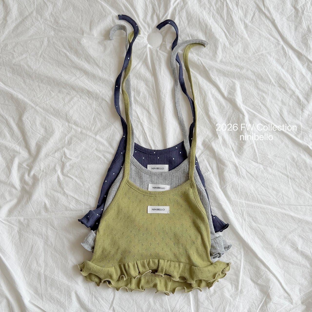 Ninibello | Bibi Eyelet Halter Top