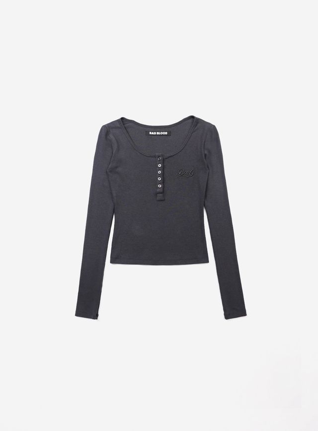 Tシャツ・カットソー BADBLOOD Beyond Soft Mock Neck Long Sleeve Tobacco w-tee24-1 2VMJsnLV1ClRvBZfFAOeFpPx2XCma2